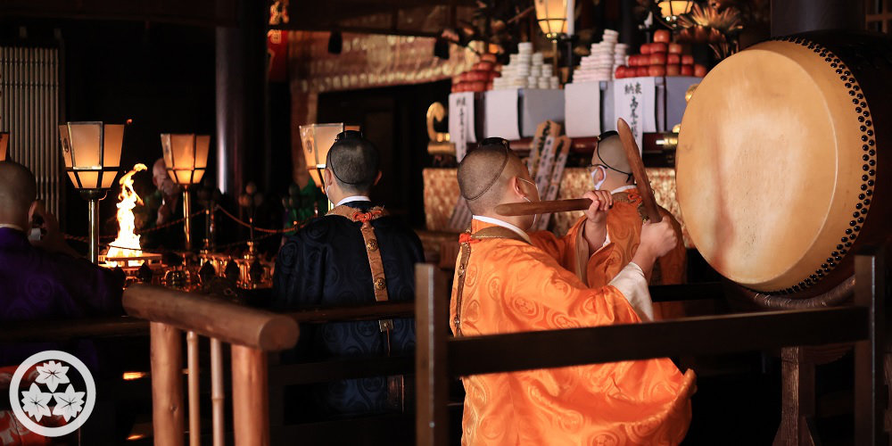 1月-御護摩の太鼓