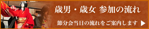 節分会参加の流れ